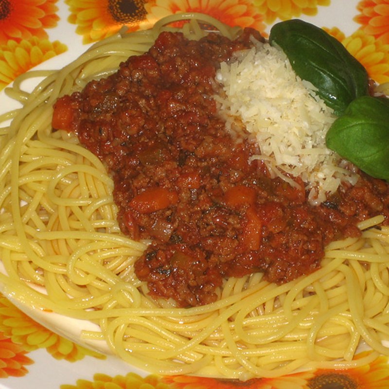 Mì Ý sốt bò bằm